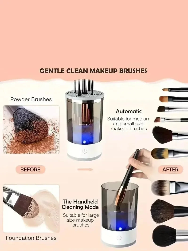PureBrist™ Pro – Deep Clean Your Makeup Brushes in Seconds