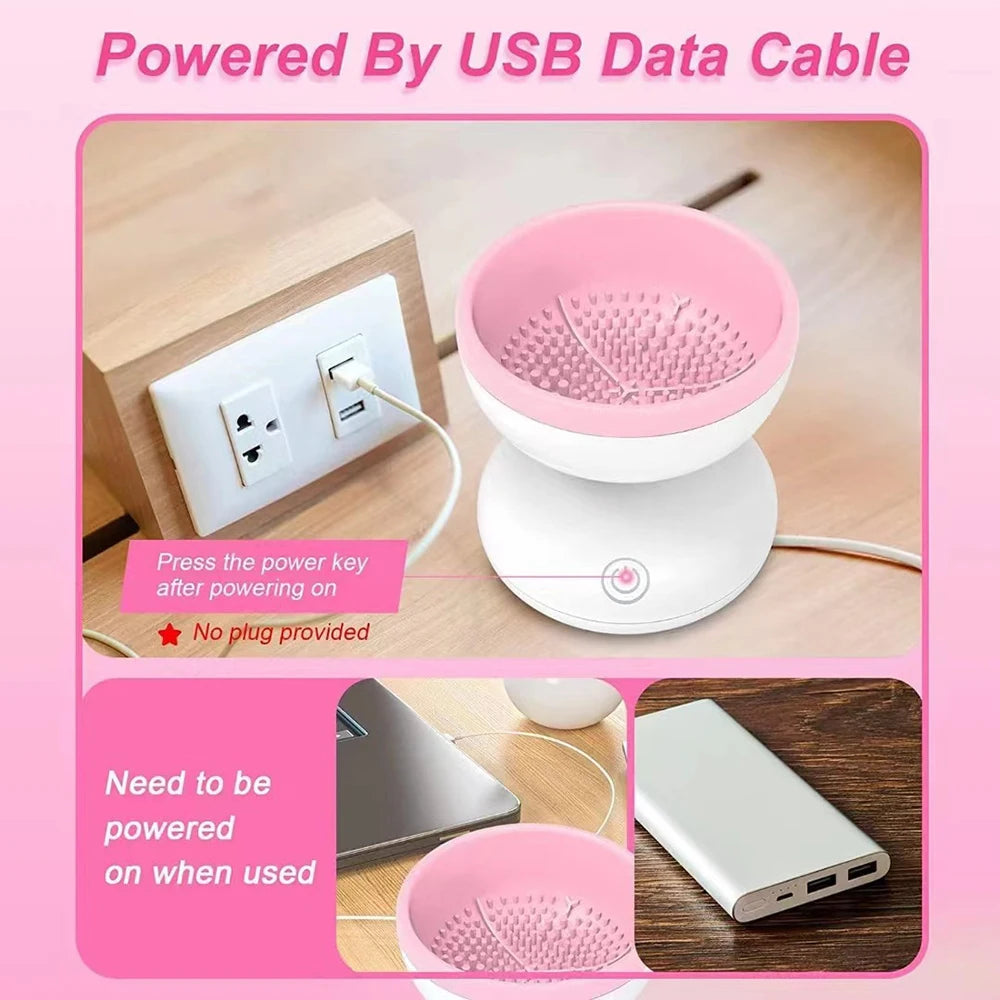 PureBrist™ Mini – Fast & Easy Makeup Brush Cleaning Anywhere