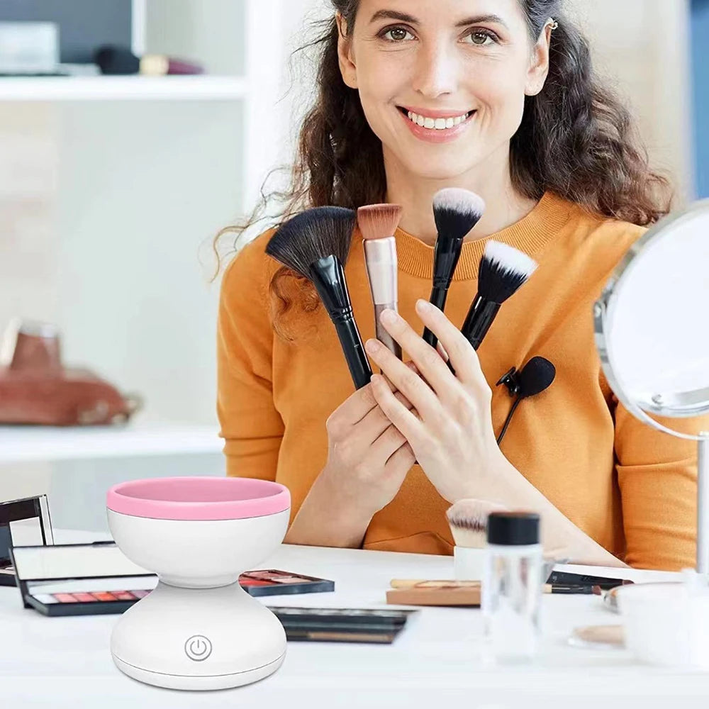 PureBrist™ Mini – Fast & Easy Makeup Brush Cleaning Anywhere
