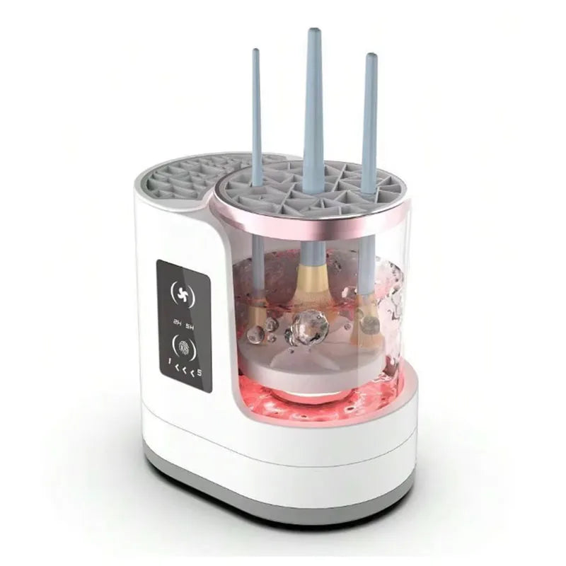 PureBrist™ Luxe – Professional Makeup Brush Cleaning And Fan Drying at Home