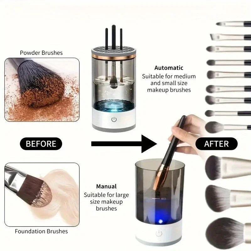 PureBrist™ Pro – Deep Clean Your Makeup Brushes in Seconds