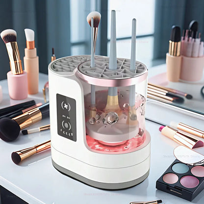 PureBrist™ Luxe – Professional Makeup Brush Cleaning And Fan Drying at Home