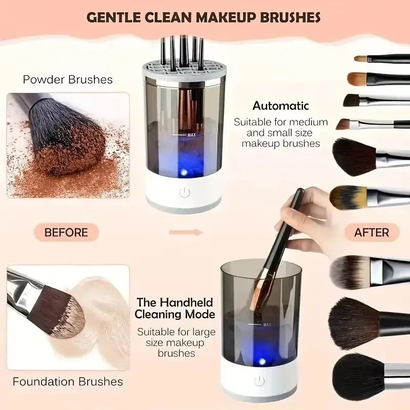 PureBrist™ Pro – Deep Clean Your Makeup Brushes in Seconds